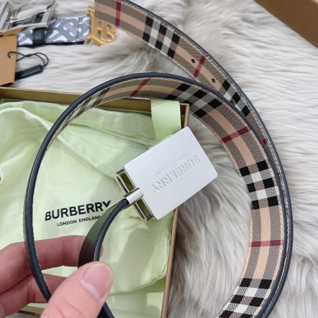 Cinturón Burberry Exclusivo - Modelo 821