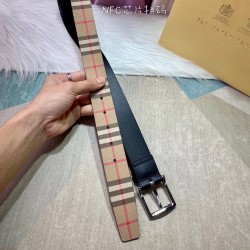Cinturón Burberry Exclusivo - Modelo 1065