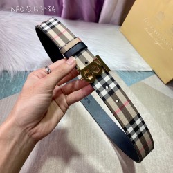 Cinturón Burberry Exclusivo - Modelo 1067