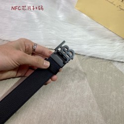 Cinturón Burberry Exclusivo - Modelo 1124