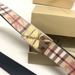 Cinturón Burberry Exclusivo - Modelo 1324