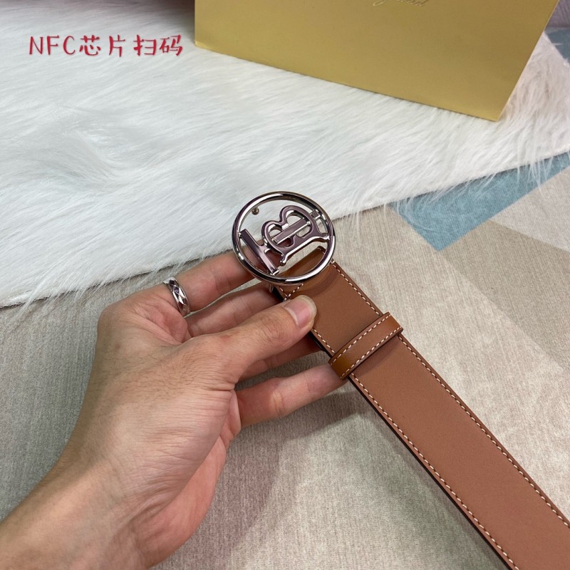 Cinturón Burberry Exclusivo - Modelo 1355