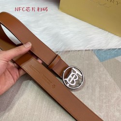 Cinturón Burberry Exclusivo - Modelo 1355
