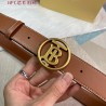 Cinturón Burberry Exclusivo - Modelo 1356