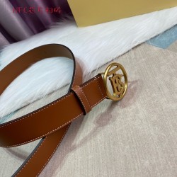 Cinturón Burberry Exclusivo - Modelo 1356
