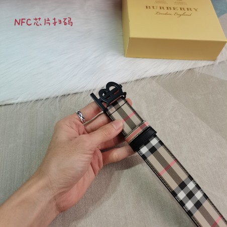 Cinturón Burberry Exclusivo - Modelo 1359