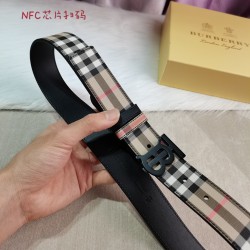 Cinturón Burberry Exclusivo - Modelo 1359