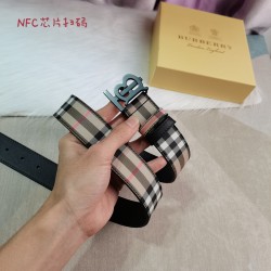 Cinturón Burberry Exclusivo - Modelo 1359