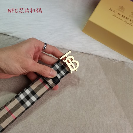 Cinturón Burberry Exclusivo - Modelo 1360