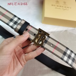 Cinturón Burberry Exclusivo - Modelo 1360
