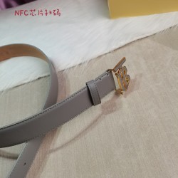 Cinturón Burberry Exclusivo - Modelo 1367