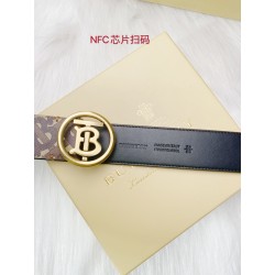 Cinturón Burberry Exclusivo - Modelo 1602