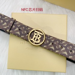 Cinturón Burberry Exclusivo - Modelo 1602