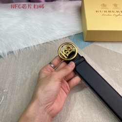 Cinturón Burberry Exclusivo - Modelo 1622